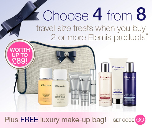 Choose 4 travel size treats from a selection of 8 favourites - worth up to &pound;89