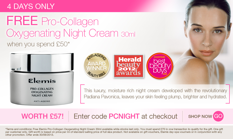 Free Pro-collagen Oxygenating Night cream